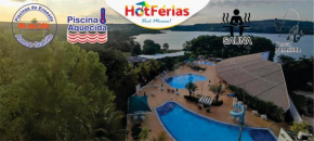 HotFérias - Flat no Enseada Caldas Novas, acesso ao Lago e pesca permitida, próx ao Náutico Praia Clube
